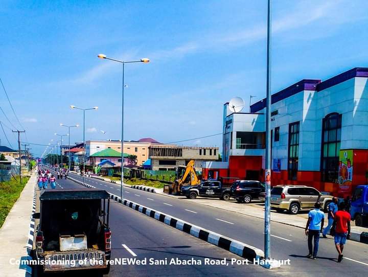 Abacha Road — completed